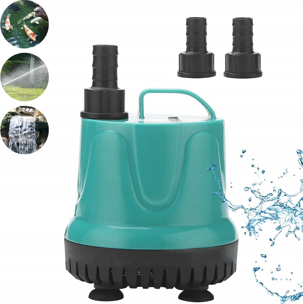 220V Kis Kerti Vízpumpa Akvárium Vízszökőkúthoz 25W