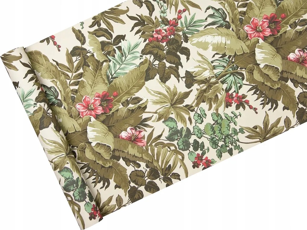 Virágos-növényes motívumok retro stílusban