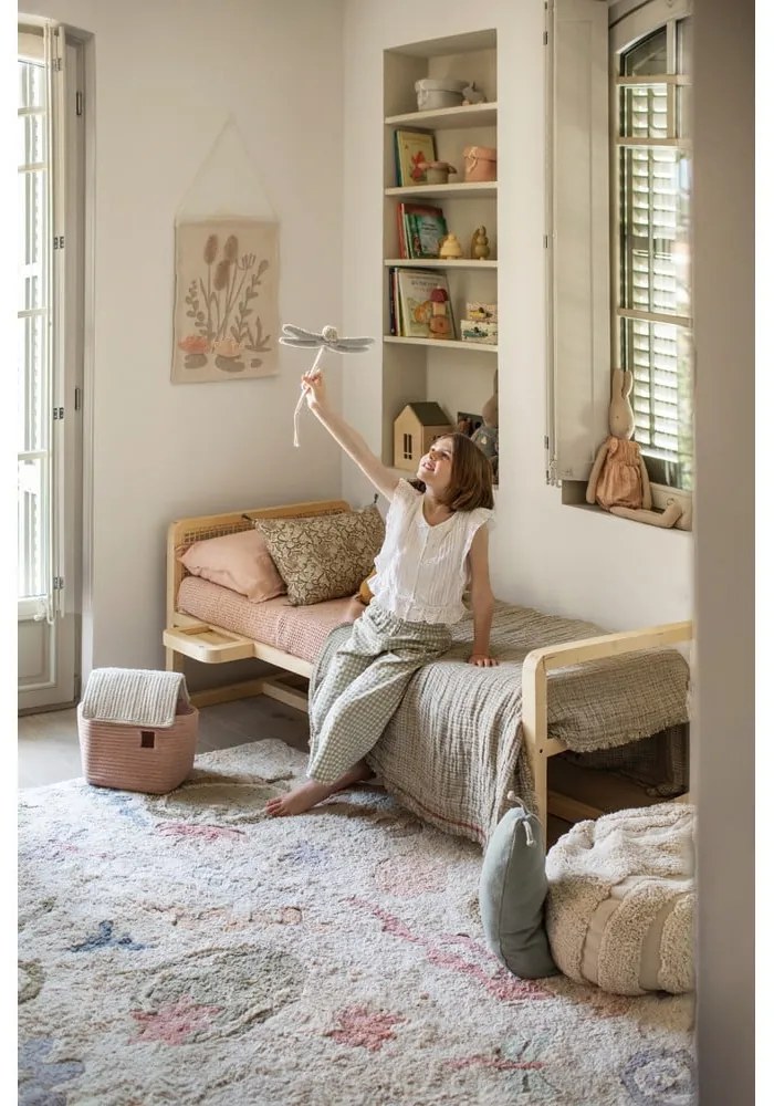 Pamut gyerek játszószőnyeg 140x200 cm Botanic Fantasy – Lorena Canals