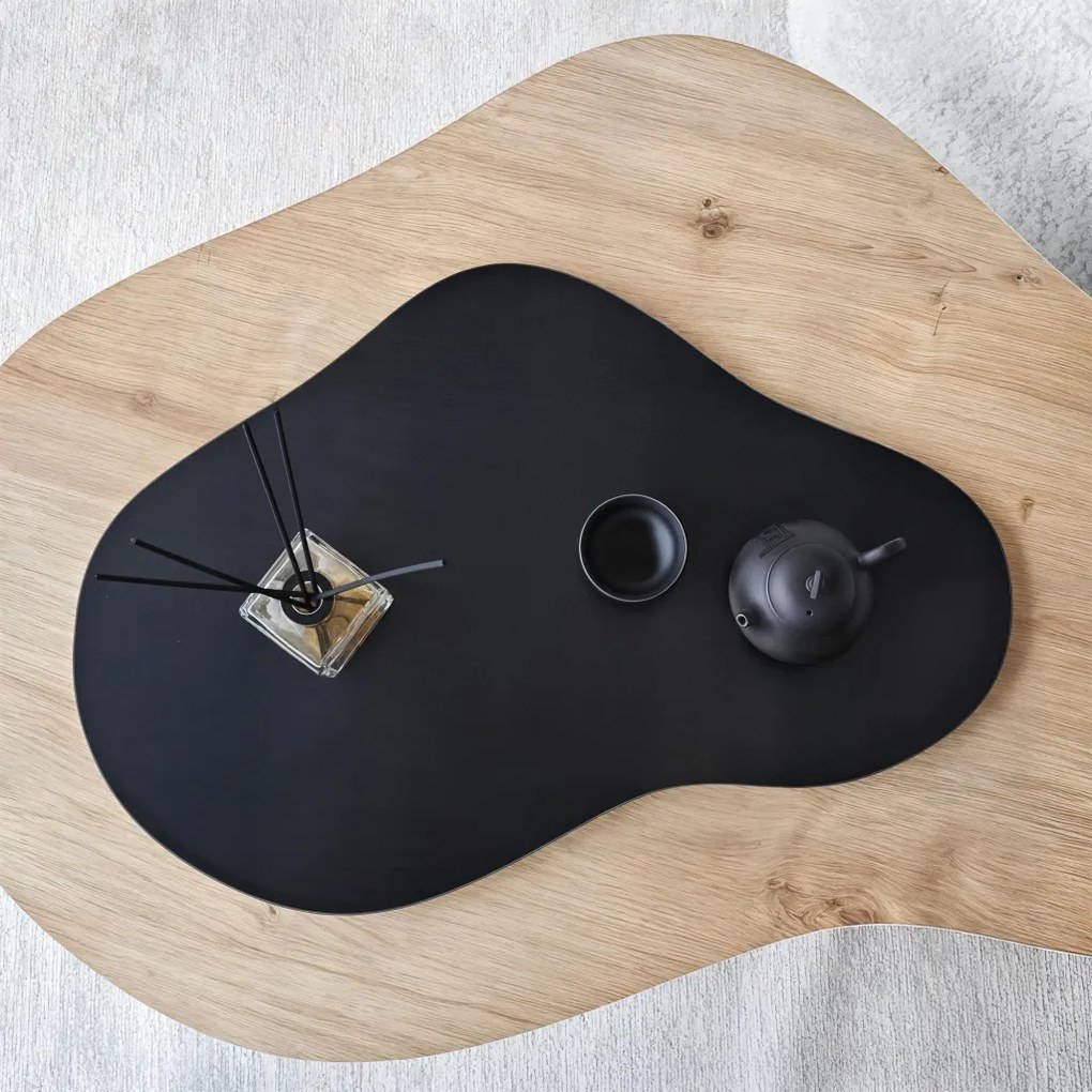 Melted - Sapphire Oak, Black