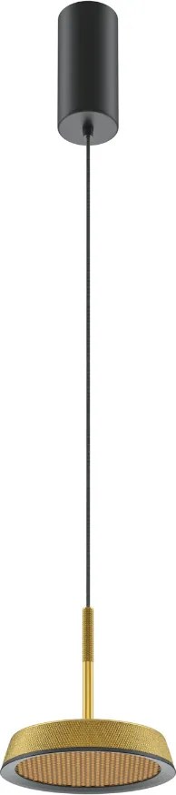 Maytoni modern függeszték el fekete arany mymod041pl-l15g3k