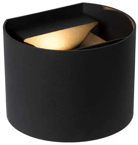 Lucide 69201/06/30 - LED Kültéri fali lámpa AXI 2xLED/7W/230V IP54 fekete