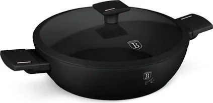 BerlingerHaus Alacsony lábas fedővel (3.8 L) Black Rose Collection (BH/7090N)