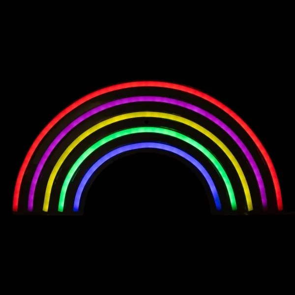 Atmosphera - LED neon falidekoráció RAINBOW LED/5V