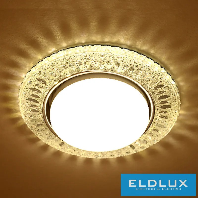 ELDLUX LUXOR süllyesztett lámpatest LED 3W NW GX53 króm