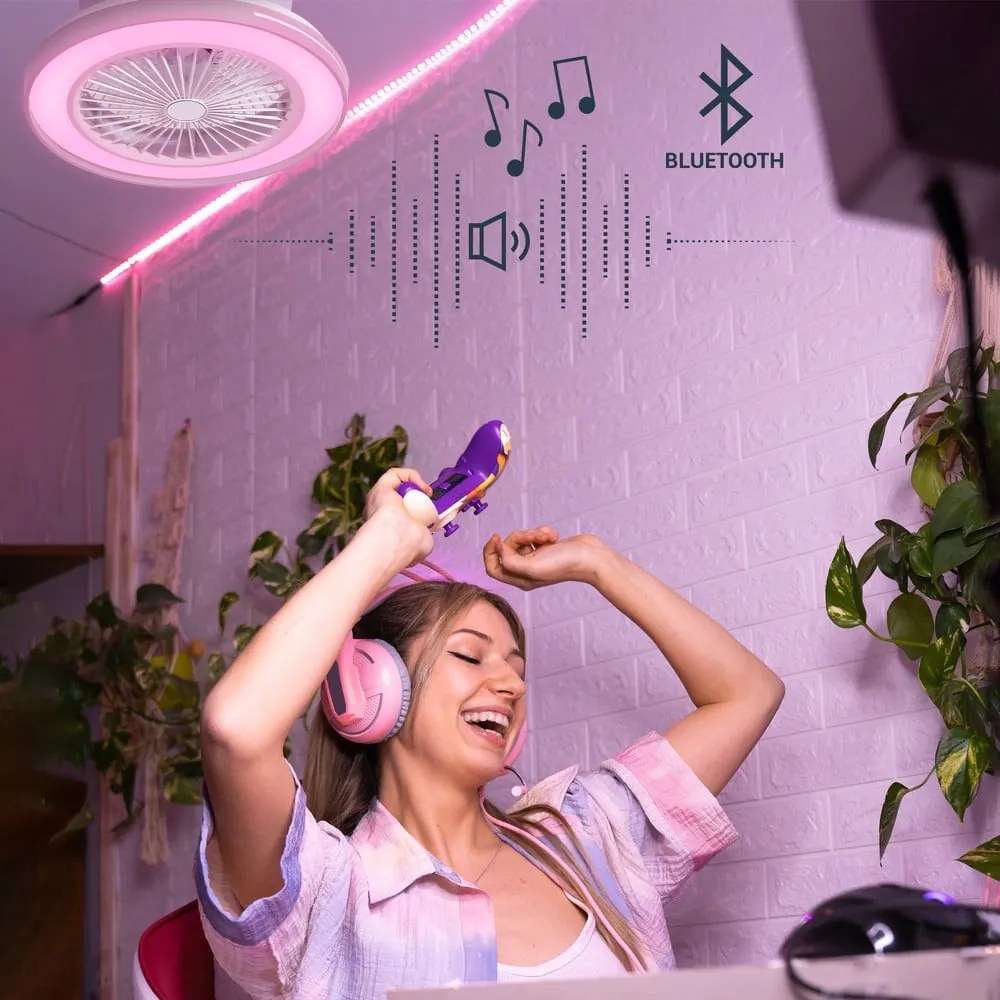 Fehér LED mennyezeti lámpa Robotto – SULION