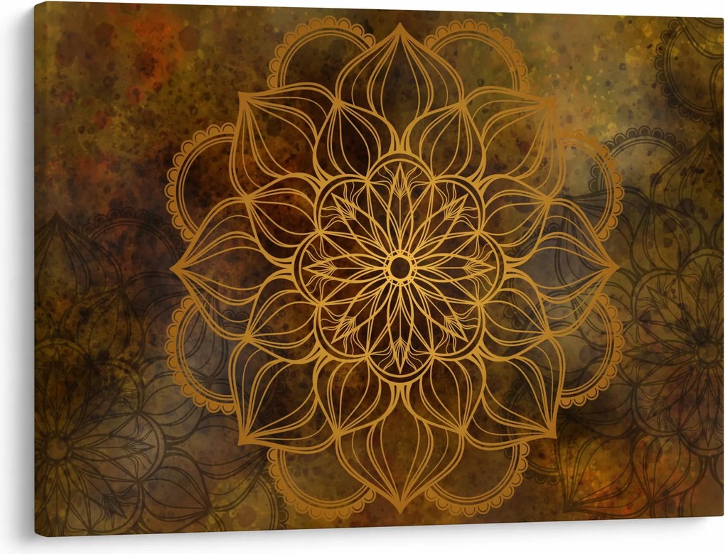 Kép - Az öröm mandala (70x50 cm)