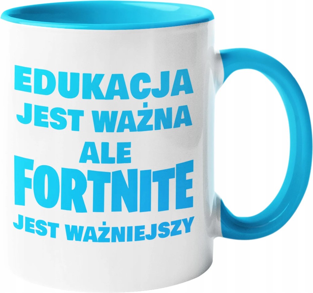 Oktató Bögre Fontos De Fortnite Fontosabb Ajándék 330ml +csomagolás