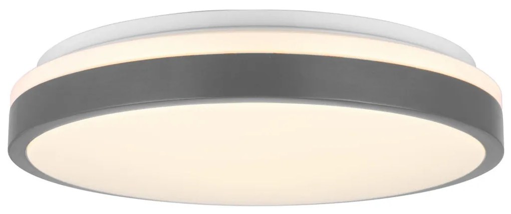 BRILLIANT G99526-63 MINTO Kerek Mennyezeti Lámpa Sötét Szürke LED IP20