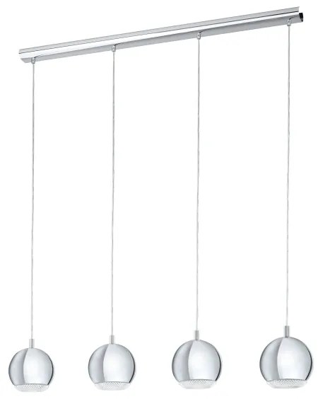 Eglo 95912 - LED Csillár CONESSA 4xGU10-LED/4W/230V