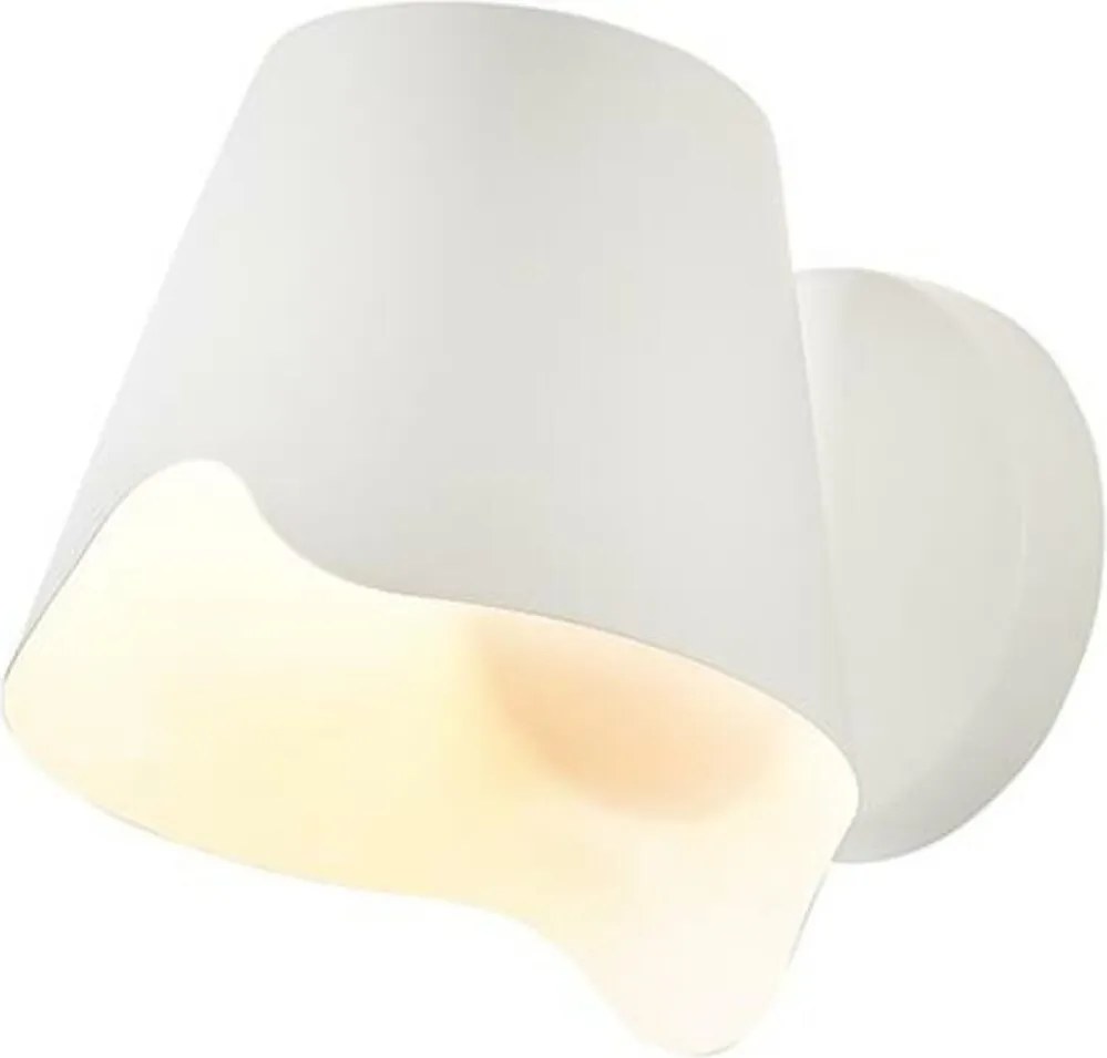 Aca Lighting fali lámpa 1XE27 fehér fém 21X17X20CM Monet HM481W21WH