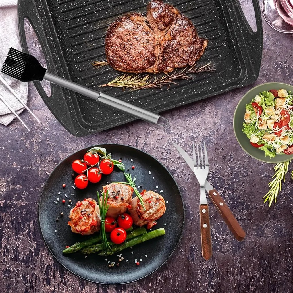 Orion GRANDE grillező lemez, 34 x 26,5 cm