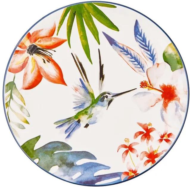 KIRIBATI tányér, Kolibri Ø21 cm