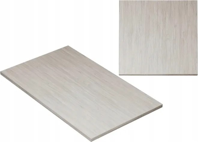 Konyhapult, munkalap, erősített Abs 90X60 25mm fehérített fenyő