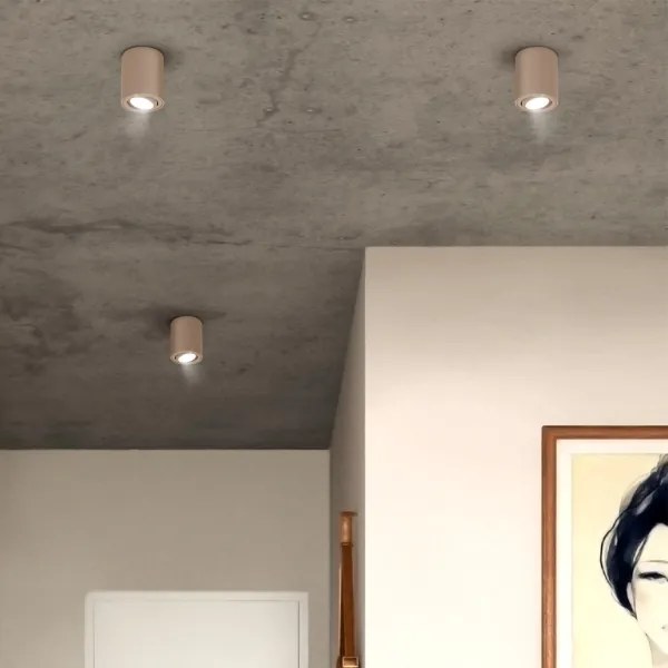 BRILAGI - LED RGBW dimmelhető spotlámpa MIA 1xGU10/4,8W/230V 100x80 mm bézs