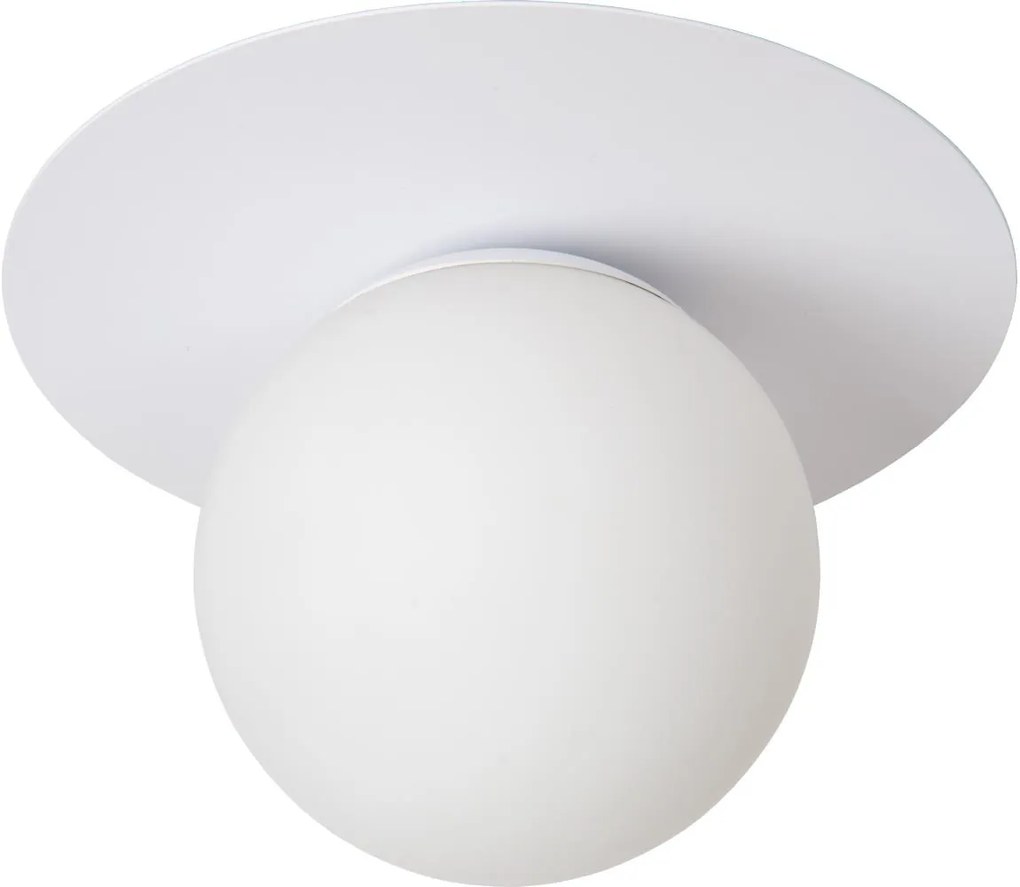 Lucide 79187/01/31 - Mennyezeti lámpa TRICIA 1xE27/15W/230V átm. 25 cm fehér