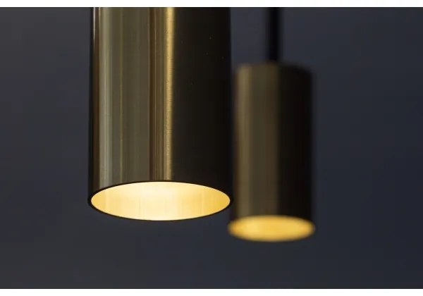 Klausen 111039 - Csillár zsinóron ARCADE 1xGU10/5W/230V fekete/arany