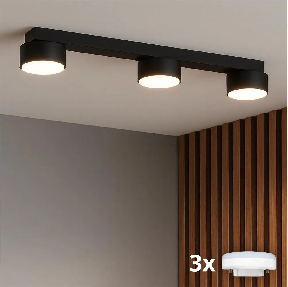 BRILAGI - LED spotlámpa MONO 3xGX53/30W/230V fekete
