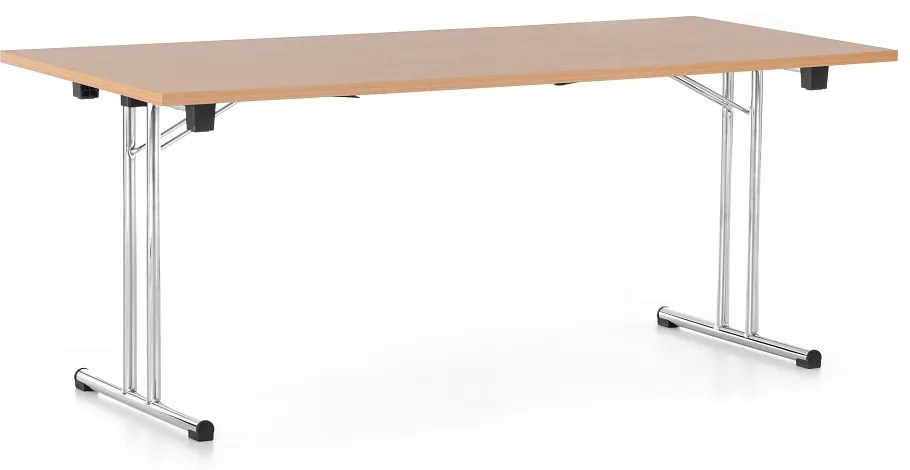 Összecsukható asztal 180 x 80 cm, bükkfa