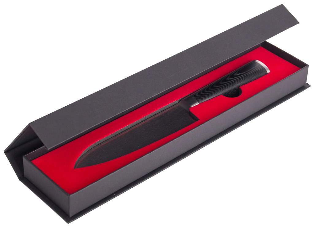 G21 Gourmet Damascus Santoku kés, 17 cm