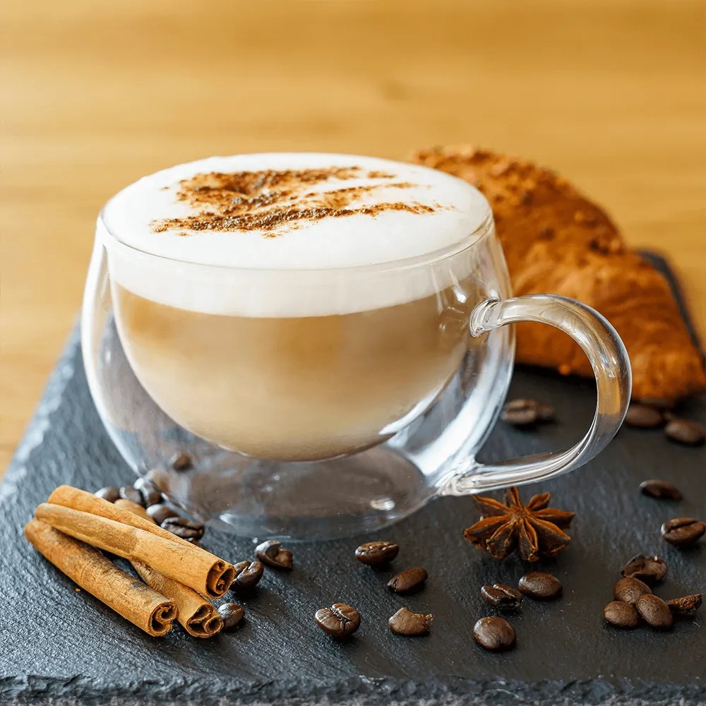 Thermo cappuccino pohár csésze, 2db, 280ml, HOTCOOL TYP 1