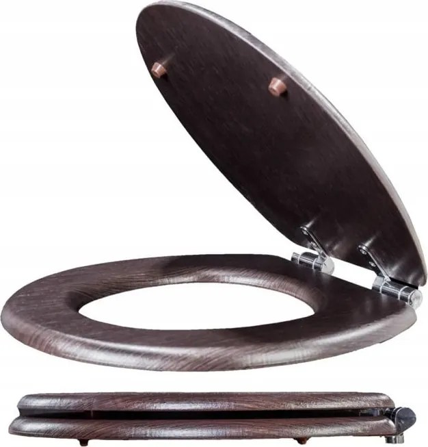 WC-ülőke Dió Mdf lassan ereszkedő antibakteriális