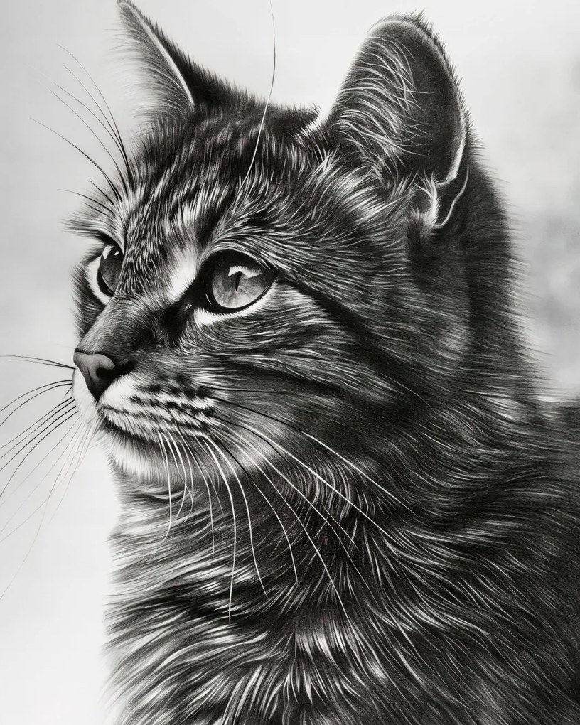 Poszter 40x50cm Macskalátás