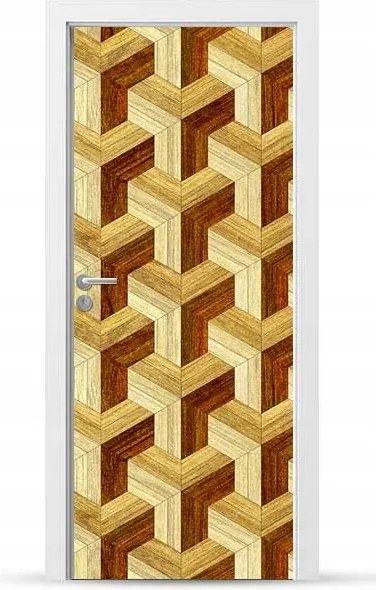 Furnér Kültéri Ajtó matrica Bútor öntapadós Könnyű Ragasztás