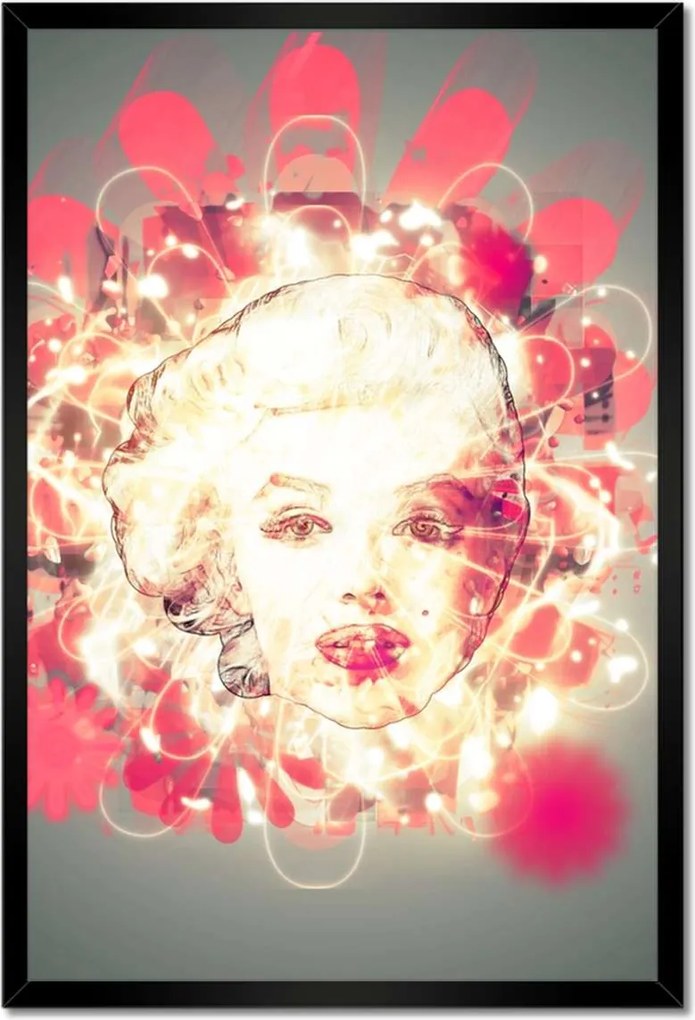 Poszterek keretben 40x60 Marilyn Monroe Színésznő