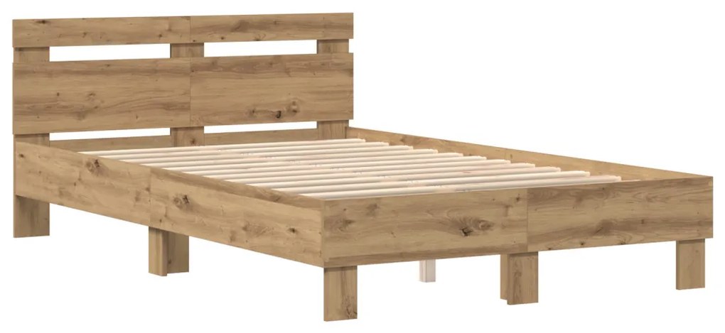 Tölgy Ágykeret Mesteri Tölgy Furnérozott Fa 120 x 190 cm Tartós
