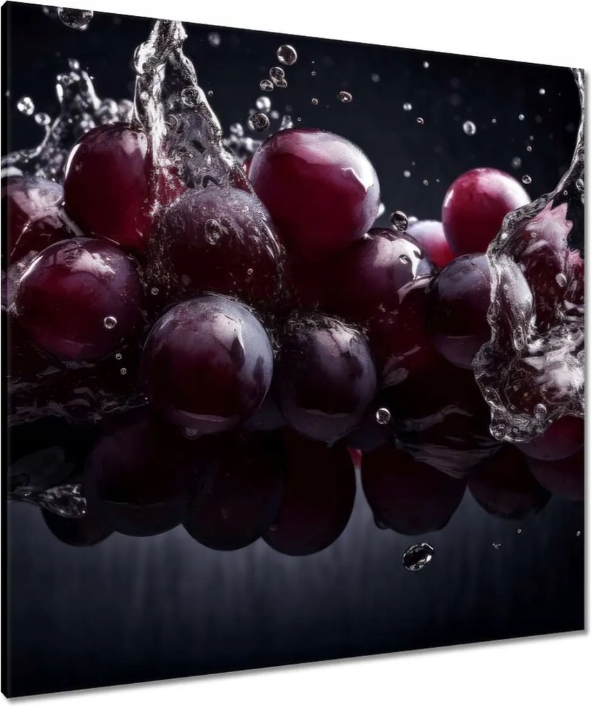 Vászonkép 90x90 Vörös szőlő