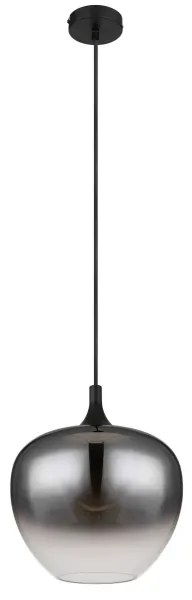 Globo 15548H1 - Csillár zsinóron MAXY 1xE27/60W/230V fekete