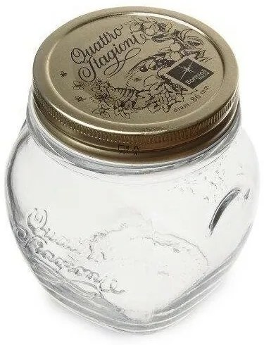 Bormioli Rocco Quattro Stagioni Anfora befőttesüveg fedővel, 300 ml