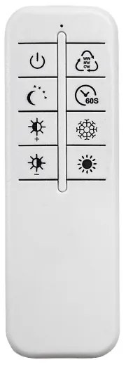 Rabalux 71378 - LED Dimmelhető mennyezeti lámpa ARANIS LED/40W/230V 3000-6500K + távirányító