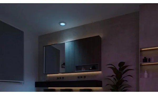 Philips - LED RGBW Dimmelhető fürdőszobai beépíthető lámpa Hue SLIM LED/8,3W/230V IP44