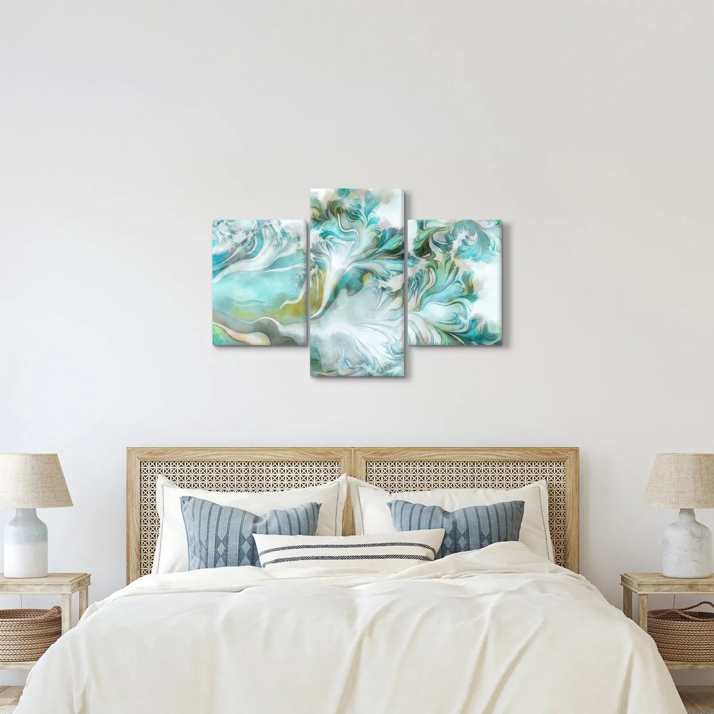 Kép - Absztrakt minták festése (90x60 cm)