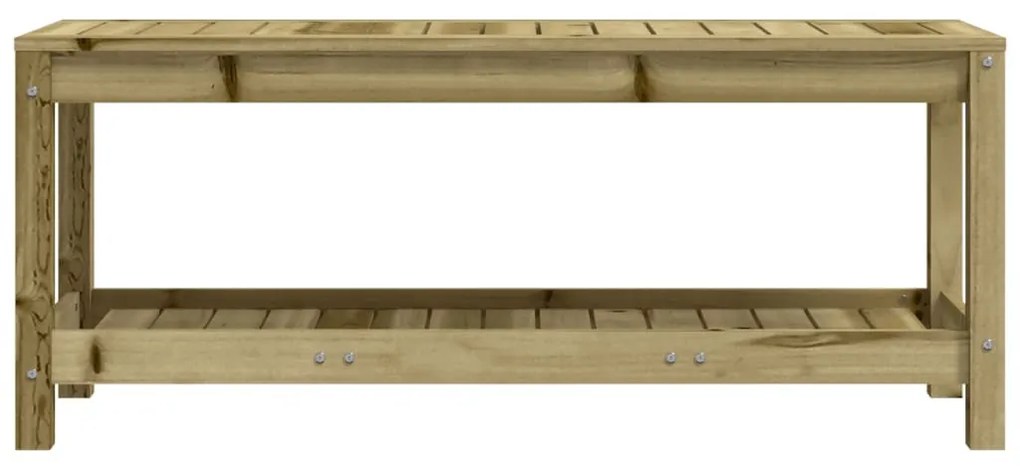 impregnált fenyőfa kerti pad 108 x 35 x 45 cm