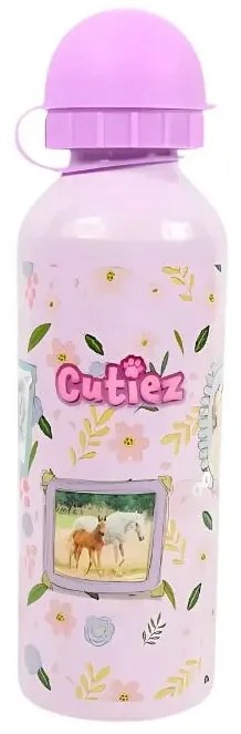 Állatos Cutiez alumínium kulacs ivókupakkal 500 ml