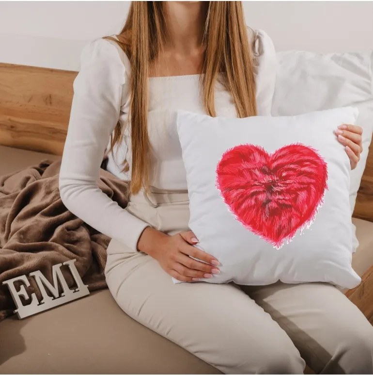 EMI Fluffy díszpárna 40x40 cm