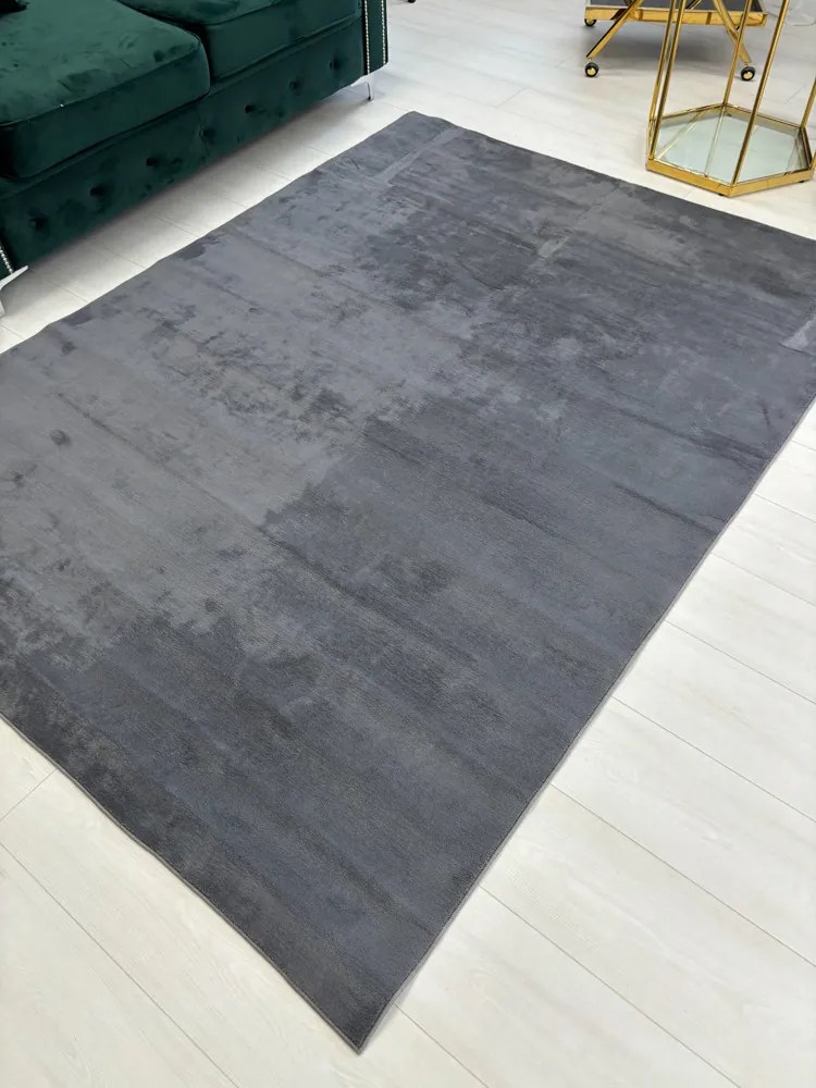 Elba sötétszürke shaggy szőnyeg 200x280 cm