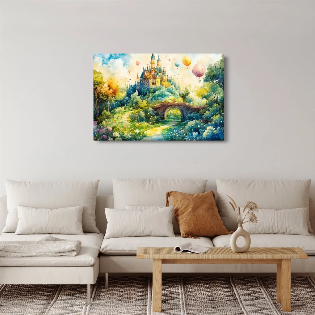 Kép - Mesebeli kastély (90x60 cm)
