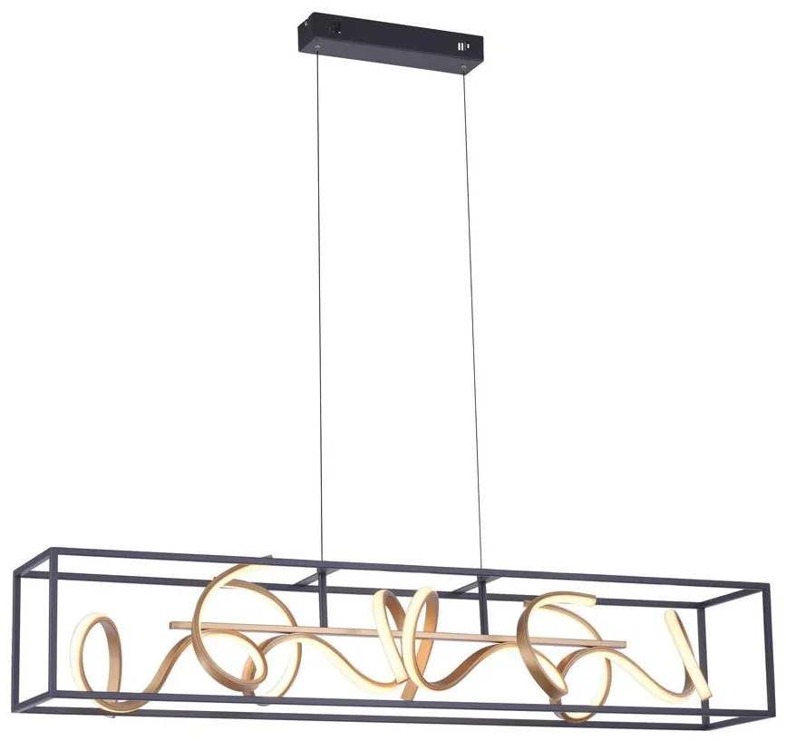 Paul Neuhaus 2416-18 - LED Szabályozható csillár zsinóron SELINA 4xLED/10,2W/230V