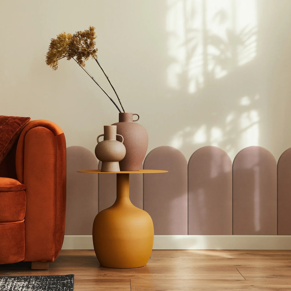 Kárpitozott panel 30 cm - rózsaszín - 30x80 cm