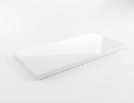 SAT Cube Way fedőlap 100x3,6x44,7 cm fehér fényes CUBE346KD10036BL