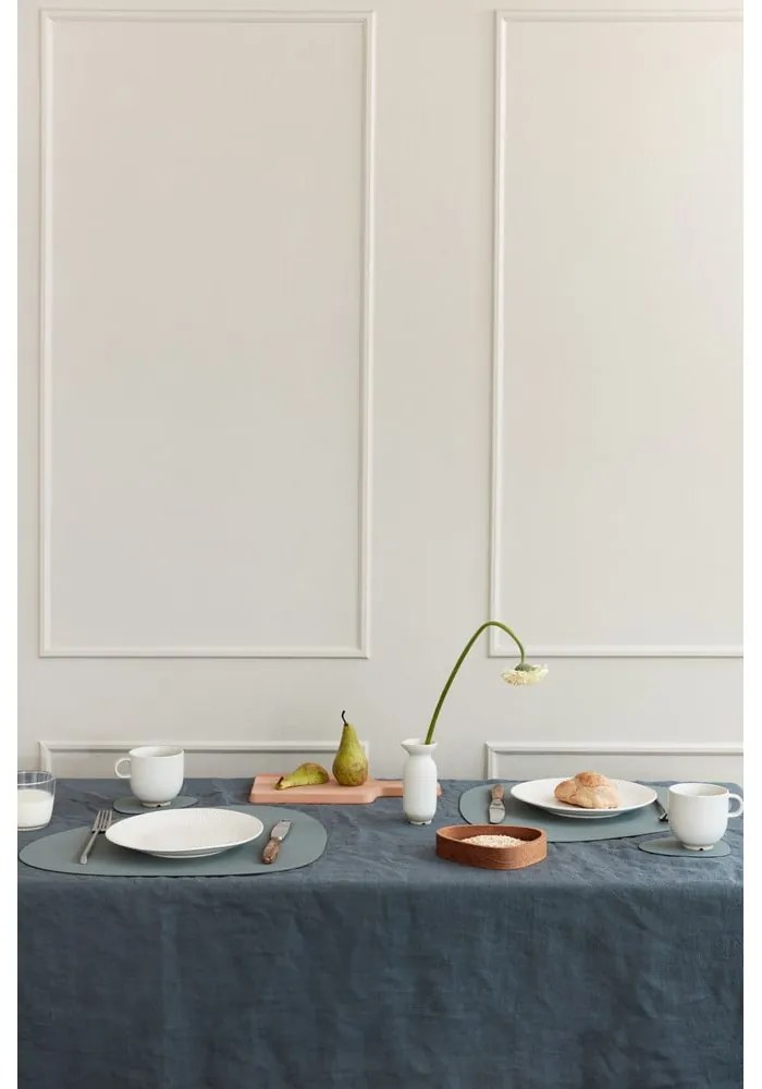 Natúr színű dekoratív fa tárolódoboz 14x12,5x3 cm Curve S – LIND DNA