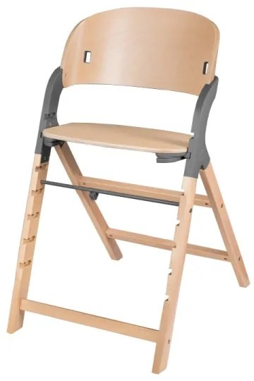 Lionelo - 3 az 1-ben MEGAN gyerek etetőszék, szürke fa