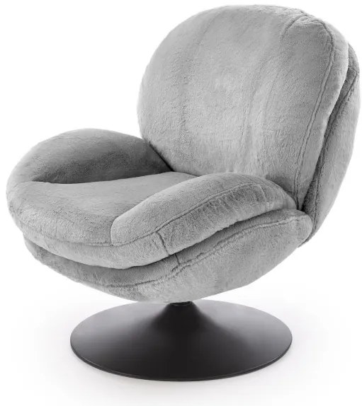 Shell forgófotel szürke