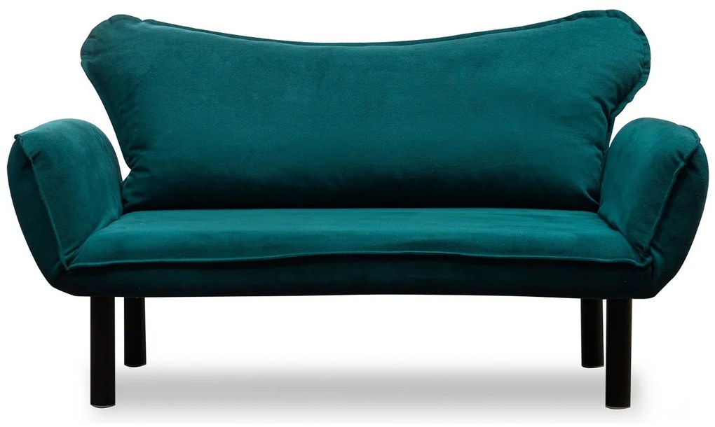 Design összecsukható kanapé Wenda 140 cm petróleum