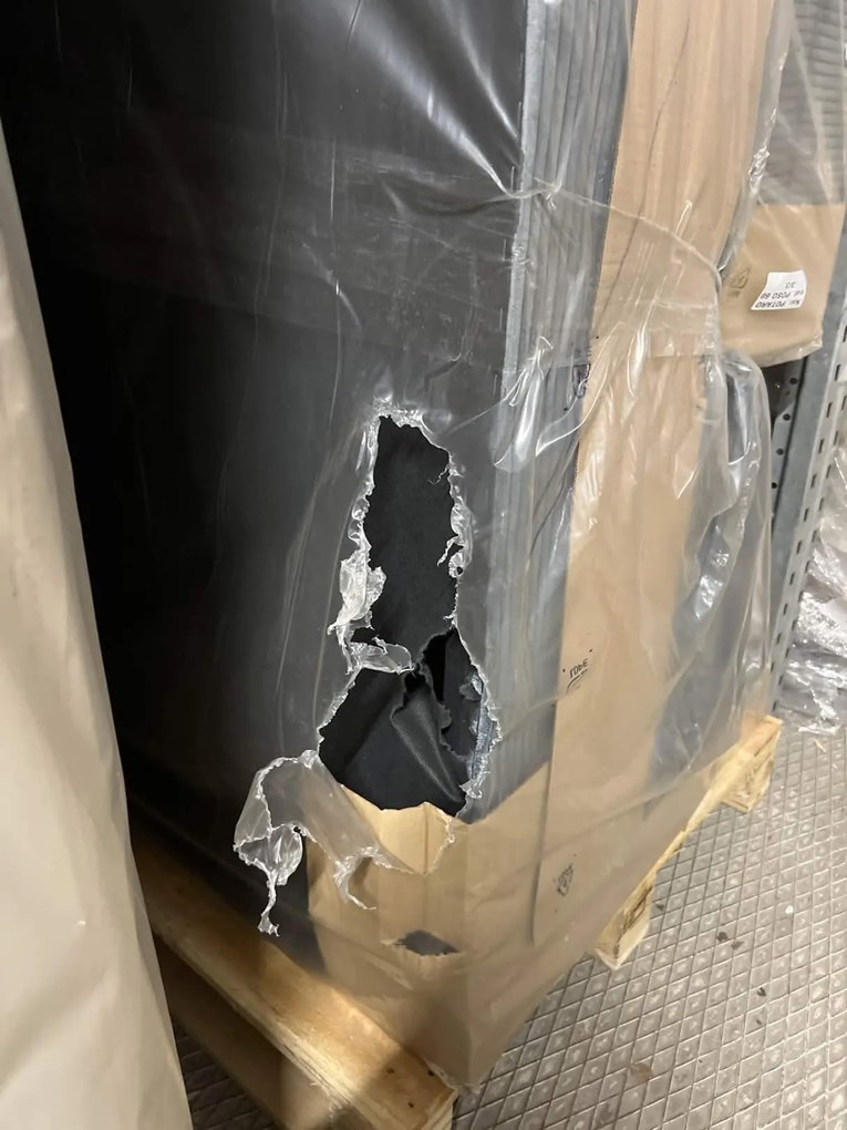 AKCIÓ Szürke sarokkanapé SMART COSARO, kétoldalas + 2 párna INGYEN II. minőség