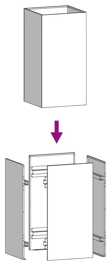 fehér tömör fenyőfa fali fejtámla 108 x 3 x 60 cm